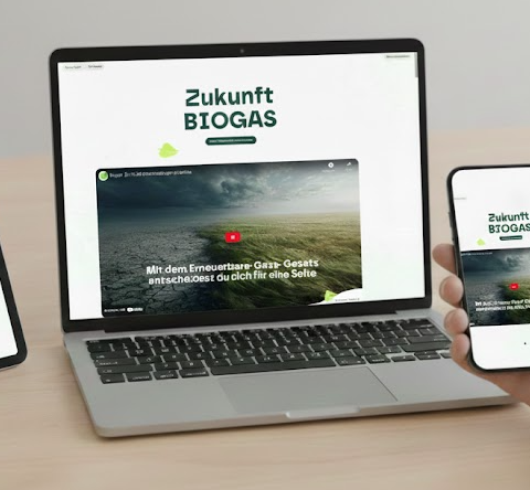 Kampagne Zukunft Biogas mit KI Videos